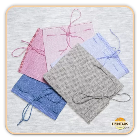 NATURAL LINEN GIFT POUCHES (SACHETS) AND CARDBOARD GIFT BOXES